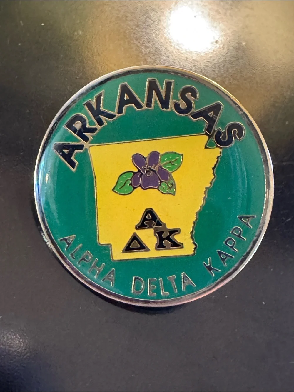 Vintage Alpha Delta Kappa (ADK) Enamel Pin Lot